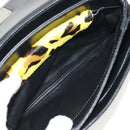 PRADA Chain Shoulder Bag Nylon Yellow Silver Auth ka595V-25