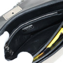 PRADA Chain Shoulder Bag Nylon Yellow Silver Auth ka595V-27