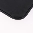 LOEWE Anagram Shoulder Bag Leather Black Silver Auth ka5962-17