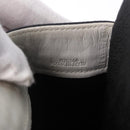 LOEWE Anagram Shoulder Bag Leather Black Silver Auth ka5962-12
