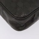 GUCCI GG Implementation Business Bag PVC Green Silver 201480 Auth ka5968-17