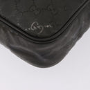 GUCCI GG Implementation Business Bag PVC Green Silver 201480 Auth ka5968-18