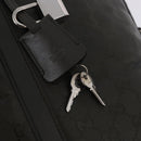 GUCCI GG Implementation Business Bag PVC Green Silver 201480 Auth ka5968-22