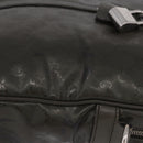 GUCCI GG Implementation Business Bag PVC Green Silver 201480 Auth ka5968-4