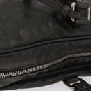 GUCCI GG Implementation Business Bag PVC Green Silver 201480 Auth ka5968-9
