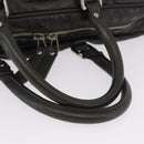 GUCCI GG Implementation Business Bag PVC Green Silver 201480 Auth ka5968-10