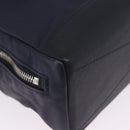 LOUIS VUITTON LV Cup V Line Cross Bag Leather Navy Silver M50443 LV Auth ka5969A-9