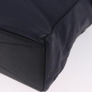 LOUIS VUITTON LV Cup V Line Cross Bag Leather Navy Silver M50443 LV Auth ka5969A-16