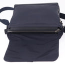 LOUIS VUITTON LV Cup V Line Cross Bag Leather Navy Silver M50443 LV Auth ka5969A-18