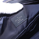 LOUIS VUITTON LV Cup V Line Cross Bag Leather Navy Silver M50443 LV Auth ka5969A-20