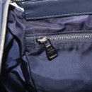 LOUIS VUITTON LV Cup V Line Cross Bag Leather Navy Silver M50443 LV Auth ka5969A-25