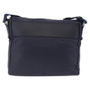 LOUIS VUITTON LV Cup V Line Cross Bag Leather Navy Silver M50443 LV Auth ka5969A-2
