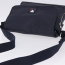 LOUIS VUITTON LV Cup V Line Cross Bag Leather Navy Silver M50443 LV Auth ka5969A-6