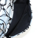 FENDI Backpack Nylon Blue Gold Auth ka596M-23