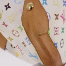 LOUIS VUITTON Monogram Multicolor Ursula Tote Bag White M40123 LV Auth ka5973V-11