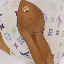 LOUIS VUITTON Monogram Multicolor Ursula Tote Bag White M40123 LV Auth ka5973V-13