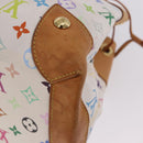 LOUIS VUITTON Monogram Multicolor Ursula Tote Bag White M40123 LV Auth ka5973V-14