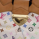 LOUIS VUITTON Monogram Multicolor Ursula Tote Bag White M40123 LV Auth ka5973V-16