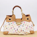 LOUIS VUITTON Monogram Multicolor Ursula Tote Bag White M40123 LV Auth ka5973V-28