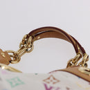LOUIS VUITTON Monogram Multicolor Ursula Tote Bag White M40123 LV Auth ka5973V-9