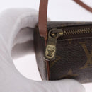 LOUIS VUITTON Monogram Papillon Pouch LV Auth ka5974-11