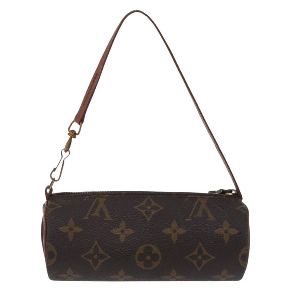 LOUIS VUITTON Monogram Papillon Pouch LV Auth ka5974