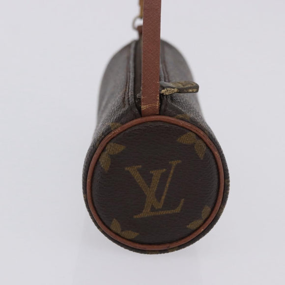 LOUIS VUITTON Monogram Papillon Pouch LV Auth ka5974
