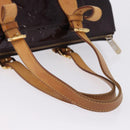 LOUIS VUITTON Monogram Vernis Rosewood Avenue Bag Amarante M93510 LV Auth ka5975-8