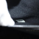 CHANEL Bicolore Vanity Hand Bag Lamb Skin Black Gold CC Auth ka597V-28