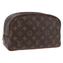 LOUIS VUITTON Monogram Trousse Toilette 25 Clutch Bag M47527 LV Auth ka5980-1