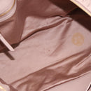 Miu Miu Matelasse Hand Bag Leather 2way Pink Gold Auth ka5983A-18