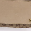 GUCCI GG Canvas Shoulder Bag Beige Gold 110292 Auth ka5987-7