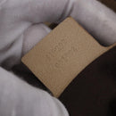 GUCCI GG Canvas Shoulder Bag Beige Gold 110292 Auth ka5987-12