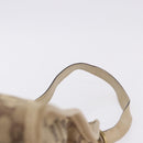 GUCCI GG Canvas Shoulder Bag Beige Gold 110292 Auth ka5987-14