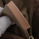 FENDI Zucchino Canvas Tote Bag Beige Gold Auth ka5989A-26