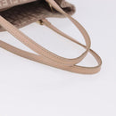 FENDI Zucchino Canvas Tote Bag Beige Gold Auth ka5989A-7