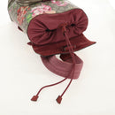 GUCCI GG Blooms GG Supreme Backpack PVC Beige Silver 410544 Auth ka598M-18