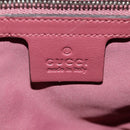 GUCCI GG Blooms GG Supreme Backpack PVC Beige Silver 410544 Auth ka598M-19