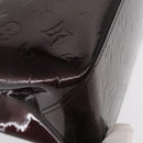 LOUIS VUITTON Monogram Vernis Reade PM Hand Bag Amarante M91993 LV Auth ka599-14