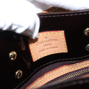 LOUIS VUITTON Monogram Vernis Reade PM Hand Bag Amarante M91993 LV Auth ka599-17