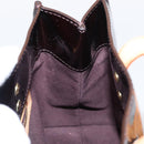 LOUIS VUITTON Monogram Vernis Reade PM Hand Bag Amarante M91993 LV Auth ka599-18