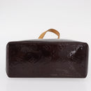 LOUIS VUITTON Monogram Vernis Reade PM Hand Bag Amarante M91993 LV Auth ka599-5