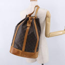 LOUIS VUITTON Monogram Randonnee GM Shoulder Bag M42244 LV Auth ka5991-24