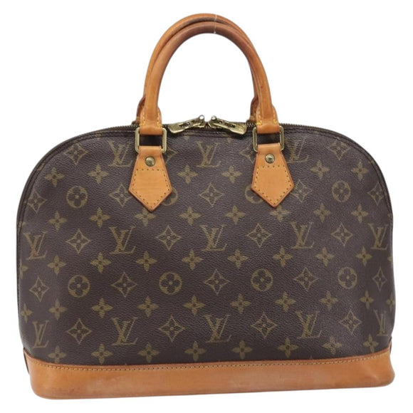 LOUIS VUITTON Monogram Alma Hand Bag M51130 LV Auth ka5994