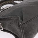 BALENCIAGA Classic Metal Edge City Bag Leather 2way Gray 390160 Auth ka5998SAM-15