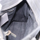 BALENCIAGA Classic Metal Edge City Bag Leather 2way Gray 390160 Auth ka5998SAM-22