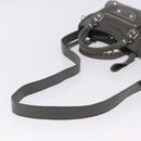 BALENCIAGA Classic Metal Edge City Bag Leather 2way Gray 390160 Auth ka5998SAM-9