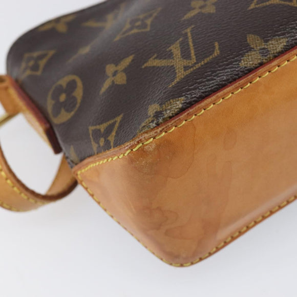LOUIS VUITTON Monogram Trotteur Shoulder Bag M51240 LV Auth ka5999