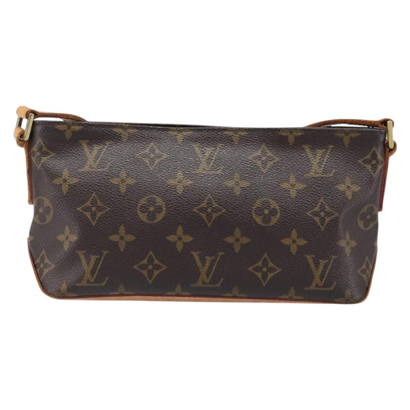 LOUIS VUITTON Monogram Trotteur Shoulder Bag M51240 LV Auth ka5999