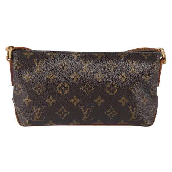 LOUIS VUITTON Monogram Trotteur Shoulder Bag M51240 LV Auth ka5999